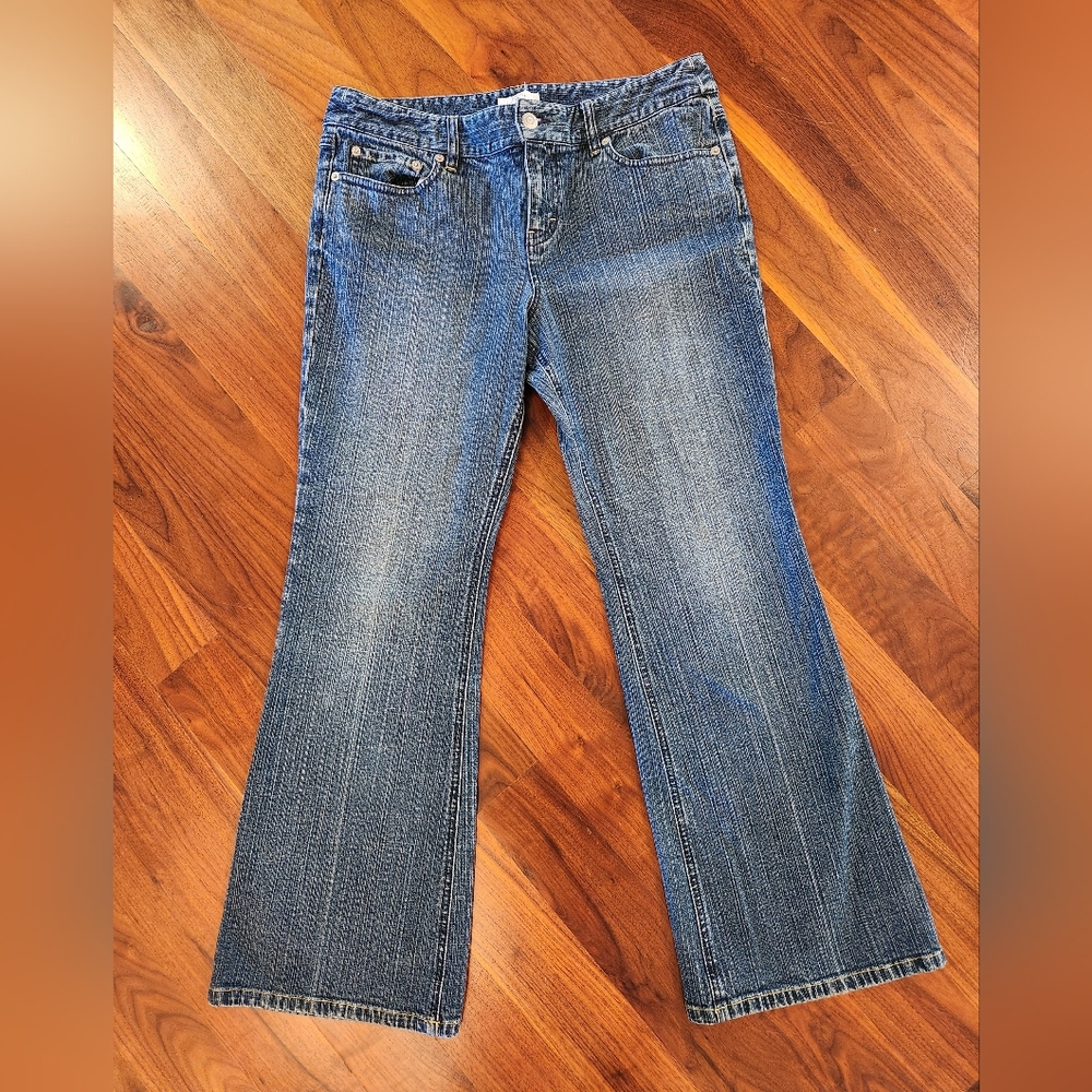 Ann Taylor Loft Petites Flare Jeans